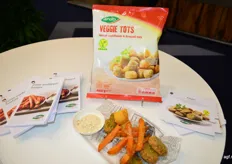 Op de Horecava met 3 innovaties voor het vegetarisch snacken. Veggie Tots, Falafal en Sweet Potato. 